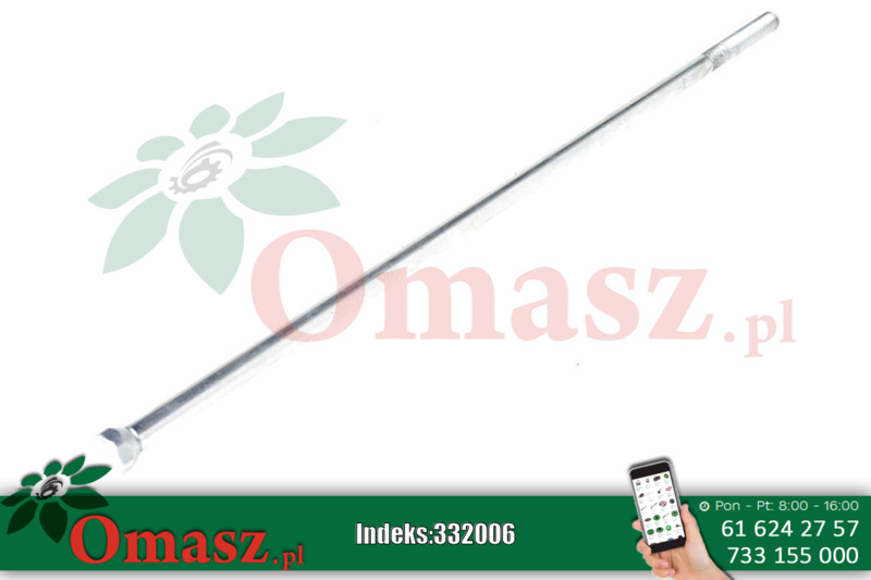 Pręt podnośnika z gwintem MF, Ursus 1666108M91