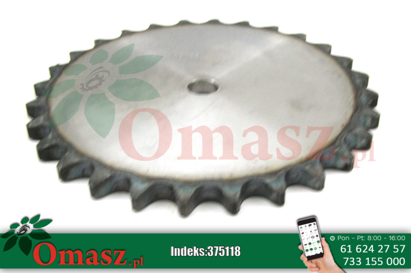Koło łańcuchowe Z-28 16 B-1 (1”x17,02 mm)