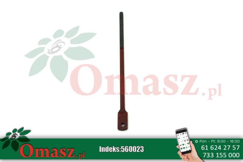Cięgło dolne załączania sprzęgła młocarni Bizon 5040/42-068/0