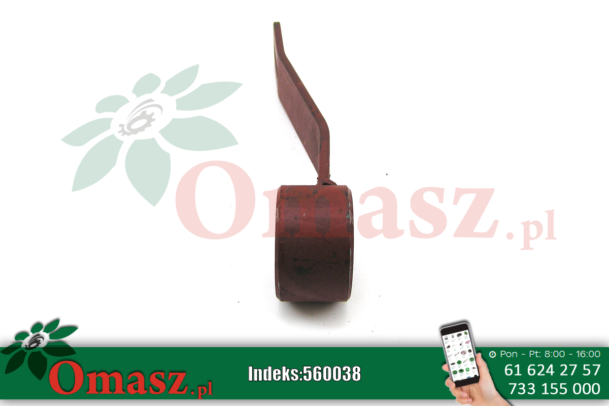 Dźwignia płaskownik z tulejką Bizon 5040/04-042/0