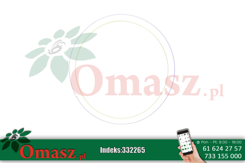 Pierścień tłoka podnośnika*85 1665684M91