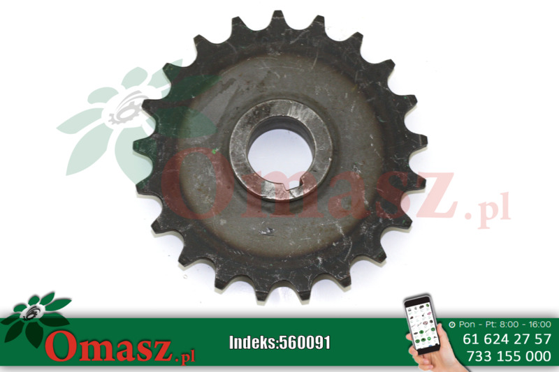 Koło łańcuchowe Bizon, Z-21, skok 3/4 cala 5060/22-332