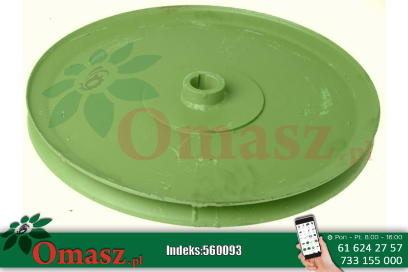 Koło blaszane pasowe z piastą Bizon 5040/03-161/0