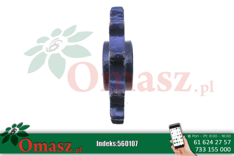 Koło łańcuchowe Bizon, żeliwne duże 5060/05-086