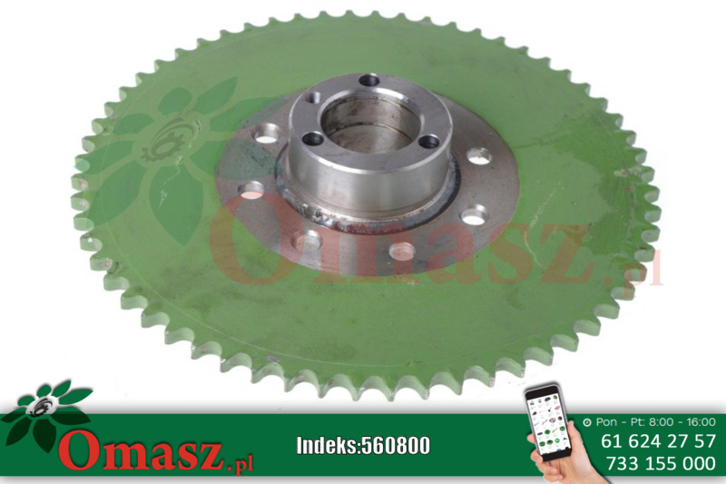 Koło łańcuchowe Bizon, Z-60, z piastą 5040/20-018/1