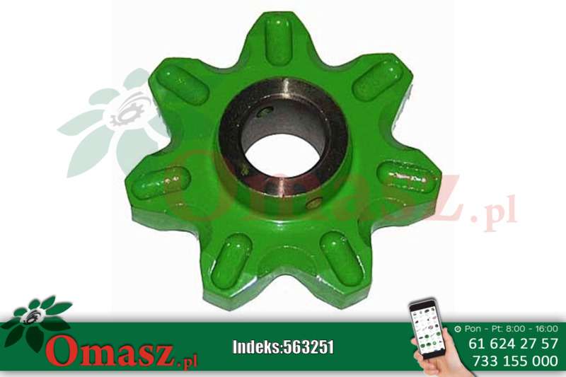 Koło łańcuchowe elewatora kombajn Claas, Z-7 503030112
