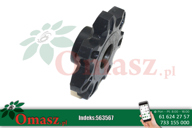Koło łańcuchowe napędu elewatora Claas, Z-7, FI 26 503030