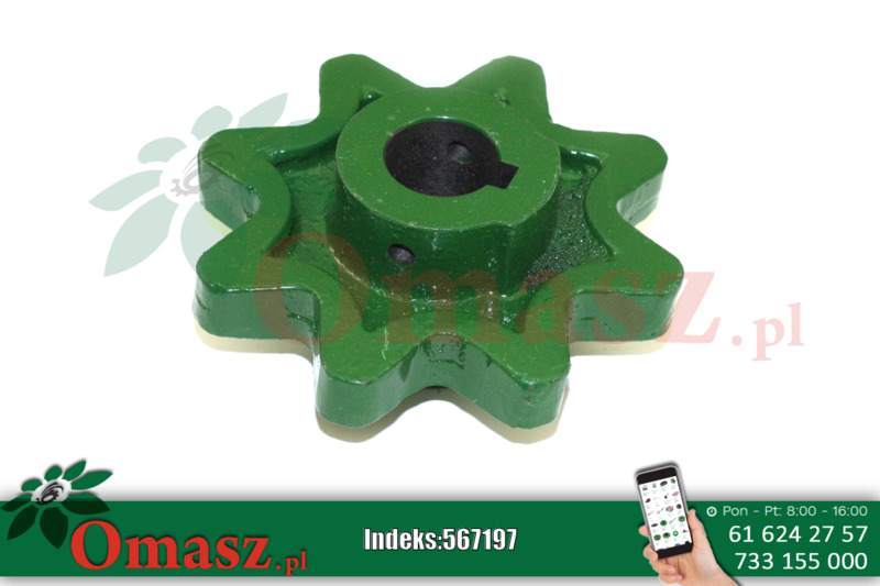 Koło łańcuchowe kombajn John Deere, Z- 8, fi 25mm Z10997
