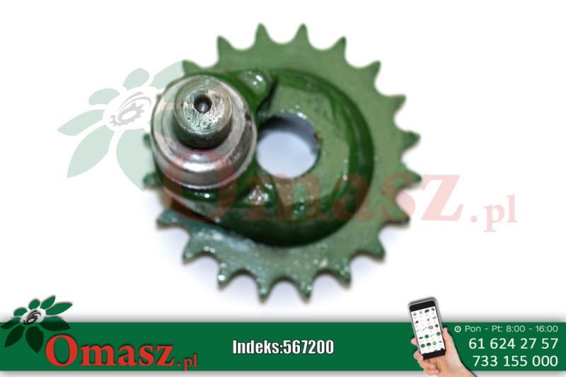 Koło łańcuchowe targańca John Deere, Z-20 Z10562