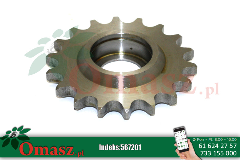 Koło łańcuchowe napinacza John Deere, Z-18 Z10398