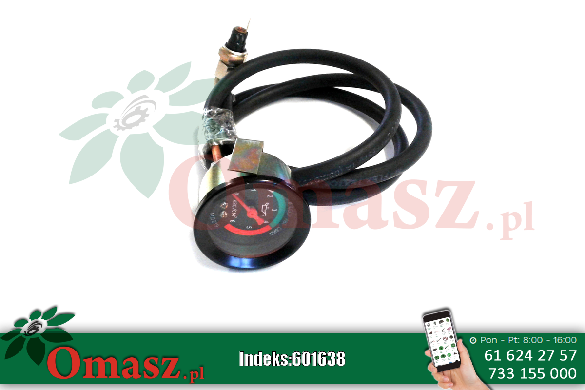 Wskaźnik ciśnienia oleju + czujnik URSUS C-330 C-360 CB24-006