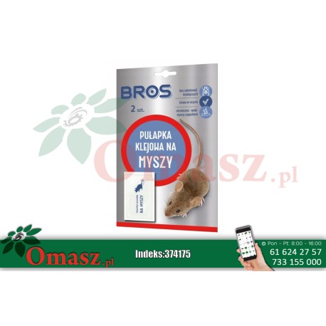RATIMOR pułapka klejowa lep na myszy szczury 1szt