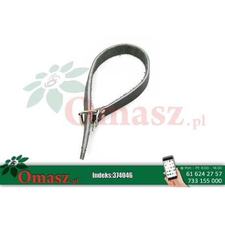 Pasek - obroża 70cm dla cielaka skórzany