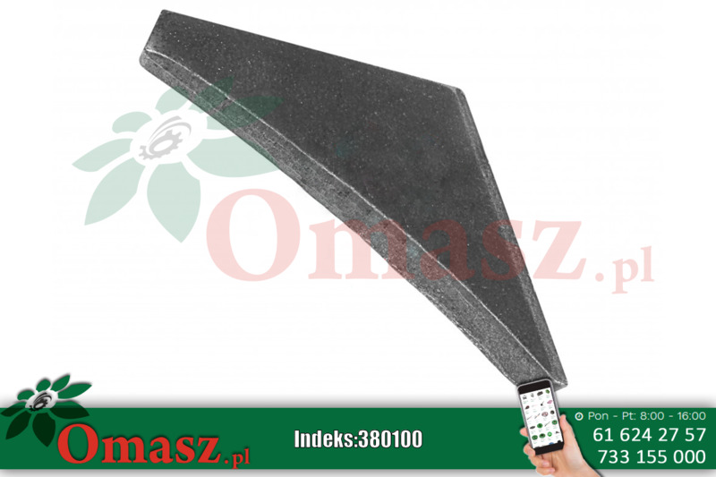 Podpora lemiesza czubek słupicy 1023/02-000/0