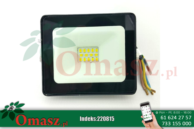 Naświetlacz LED 10W/ 230V slim