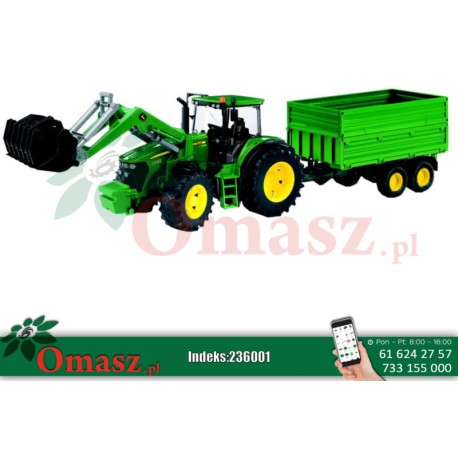 Zabawka Traktor John Deere 7930 z przyczepą 60003055