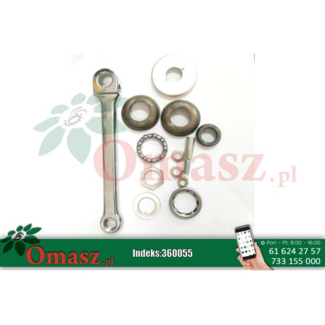 Mechanizm korbowy roweru