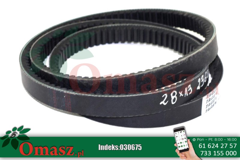 Pasek klinowy 28*13 2360 Lw Sanok 671209