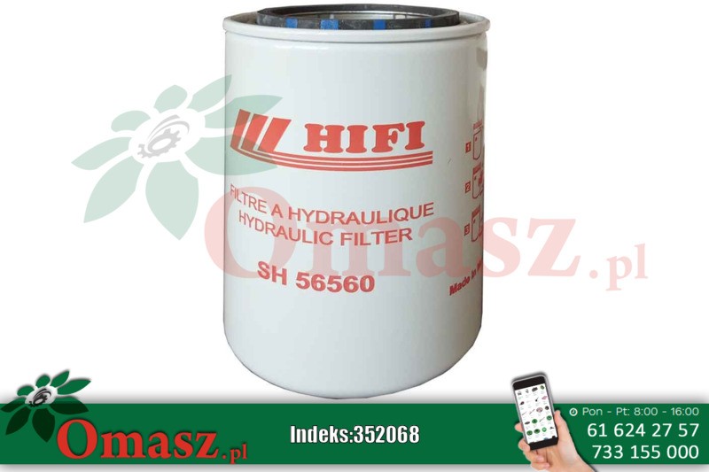Filtr oleju hydraulicznego John Deere SH56560