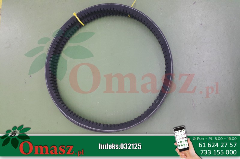 Pasek klinowy do Sieczkarnia John Deere zestaw 2 pasków AZ56225 (para)