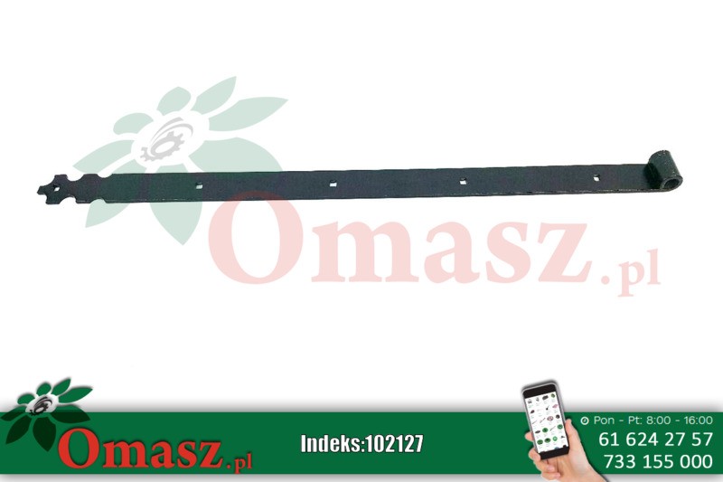 Zawias prosty *20*1000*50*6