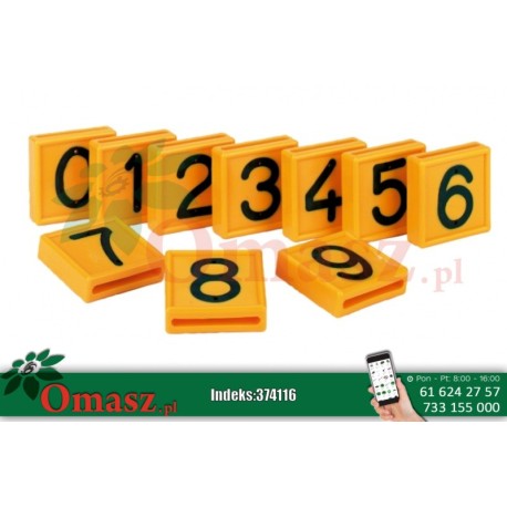 Numer do obroży '4' 07-0054