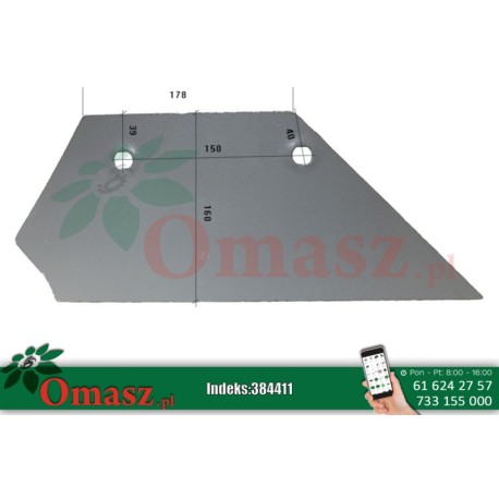 Overum Lemiesz prawy 95000683