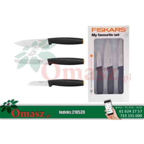 Nóż Fiskars zestaw do owoców i warzyw 1014199