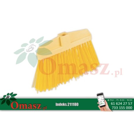 Miotła nylon Yellow z kijem A09-622
