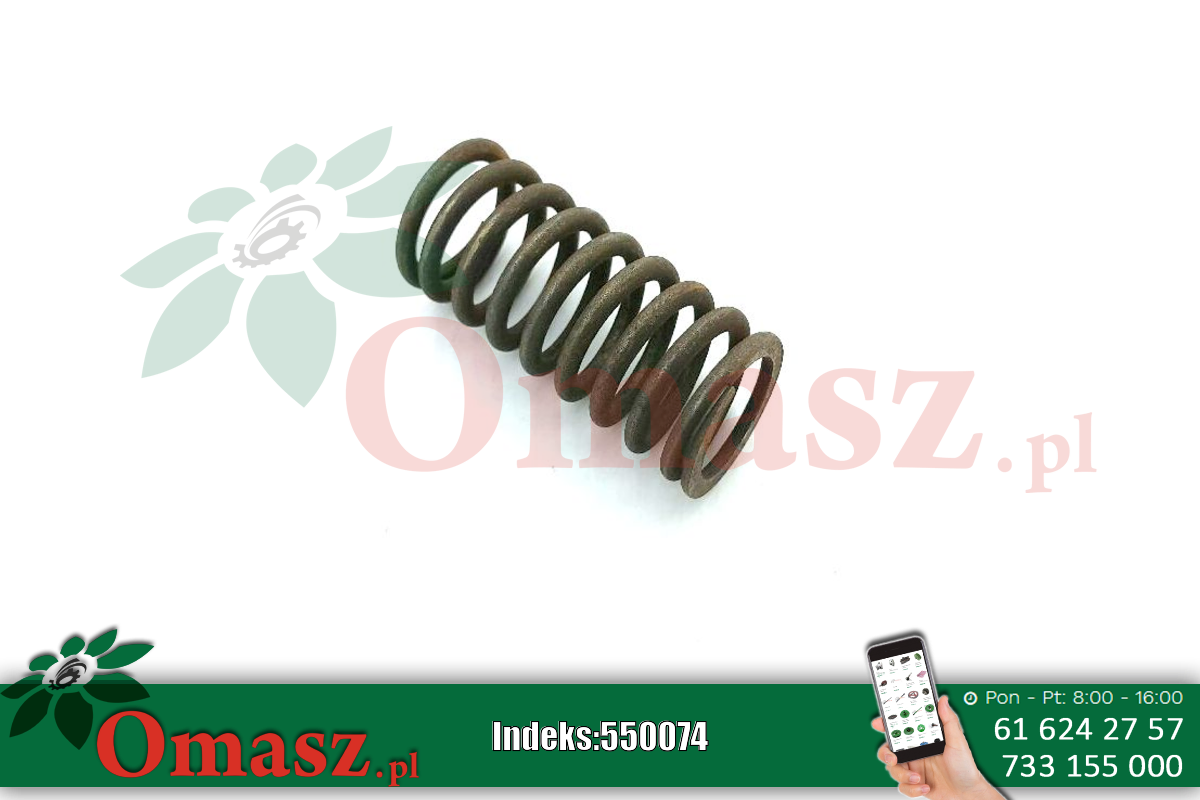 Sprężyna zaworu mała Bizon PL601557