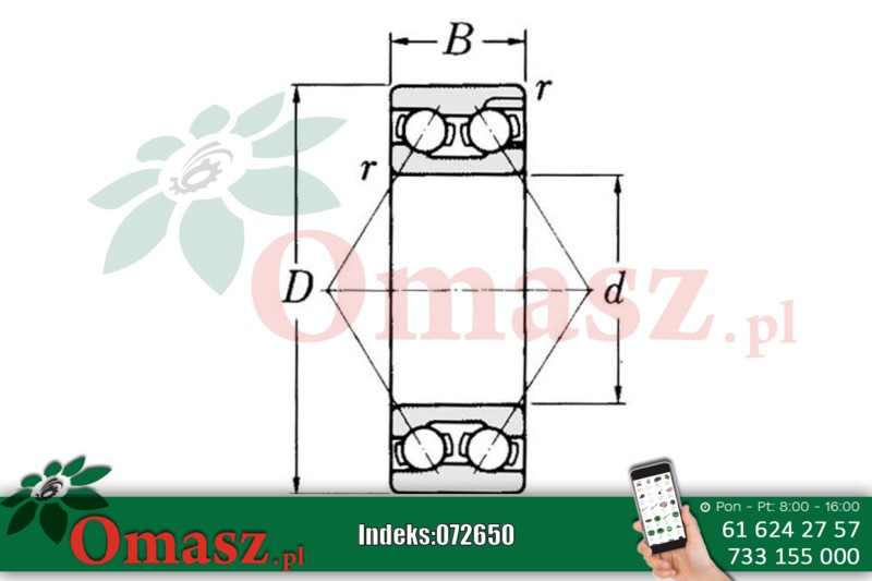 Łożysko BA2B446762B SKF