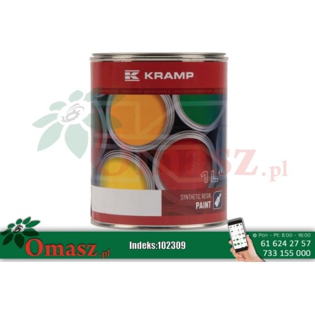 Autorenolak lakier pasujący do maszyn Claas, szary 1L 707008