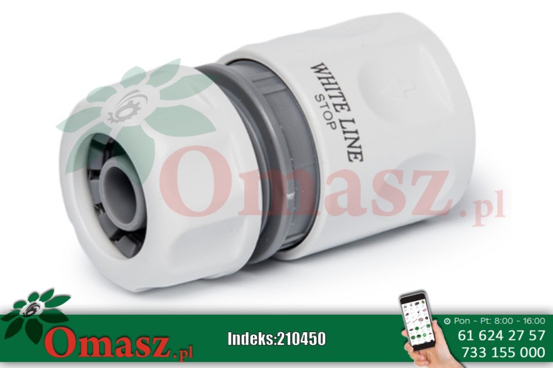 Szybkozłączka 1/2' White Line ze stopem WL-2140