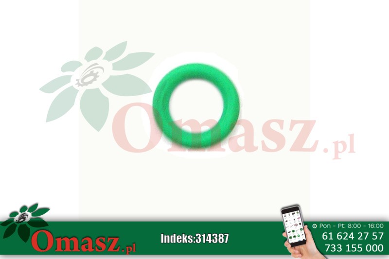 Oring 6,3*2 dźwigni gazu 31.041/1