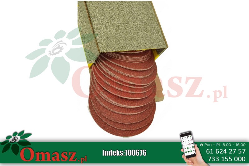 Papier ścierny krążkowy na rzep 40*125