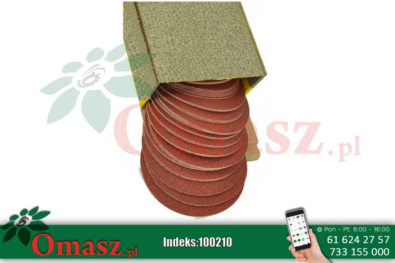 Papier ścierny krążkowy na rzep 60*125
