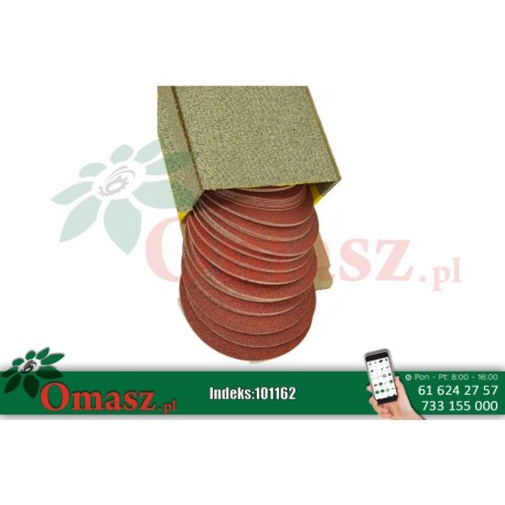 Papier ścierny krążkowy na rzep 100*125