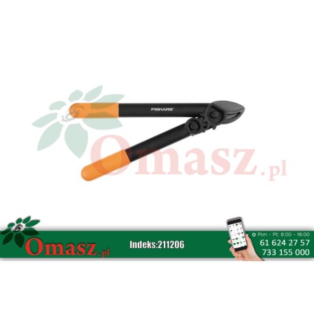 Fiskars sekator dwuręczny kowadełkowy dźwigniowy S L31 PowerGear