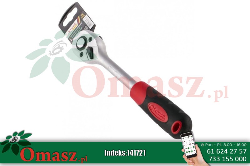 Klucz grzechotka 1/4' 72 zęby Schmith NS-GN14-72