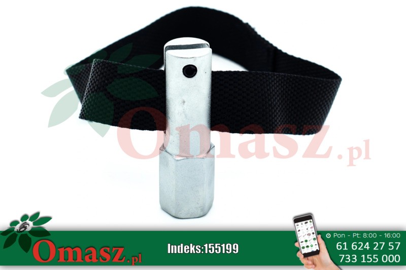 Klucz nasadowy samozaciskowy z opaską do filtra oleju 1/2' Sata S97441