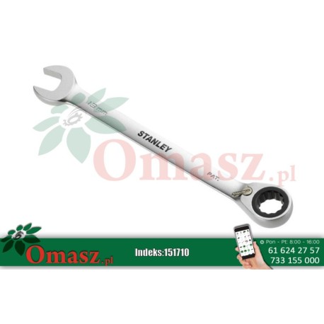 Klucz płasko-oczkowy 14mm z grzechotką Stanley 899394