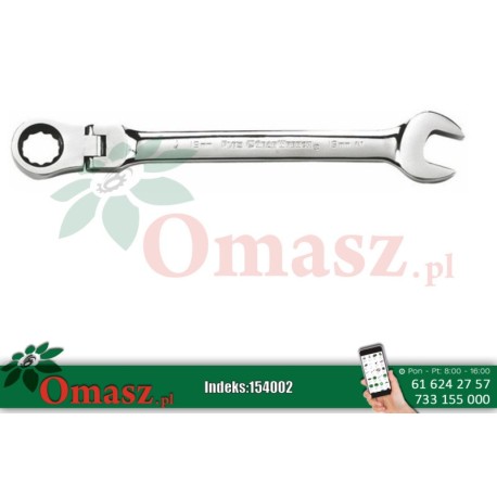 Klucz płasko-oczkowy calowy 5/16' z grzechotką łamana Sata S46471