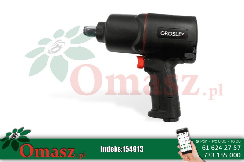 Klucz pneumatyczny udarowy 3/4' 2000Nm Grosley GR05001