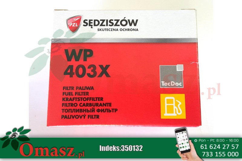 Filtr paliwa MF WP40-3X