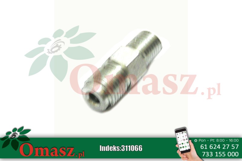 Króciec zasilający wtryskiwaczy Ursus C-385 93009322
