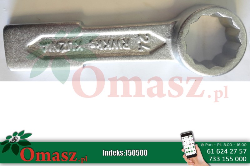 Klucz oczkowy jednostronny 24mm Kuźnia
