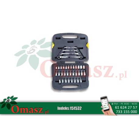 Komplet kluczy nasadowych 35 szt Stanley 91-936-1