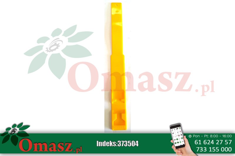 Opaska identyfikacyjna z tworzywa żółta 07-0075