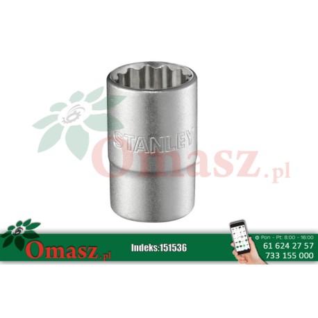 Klucz nasadowy 1/2' 14mm 12pkt Stanley 17-057-1