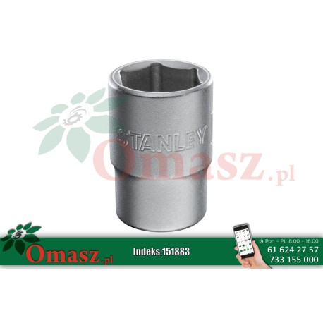 Klucz nasadowy 1/2' 18mm 6 pkt Stanley 17-096-1